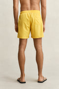 MUSTARD YELLOW, Swim Shorts, BACK-VIEW BY GANT AU.