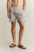 DRY HERB GREEN, STRIPED SEERSUCKER SWIM SHORTS, CLOSE-UP BY GANT AU.