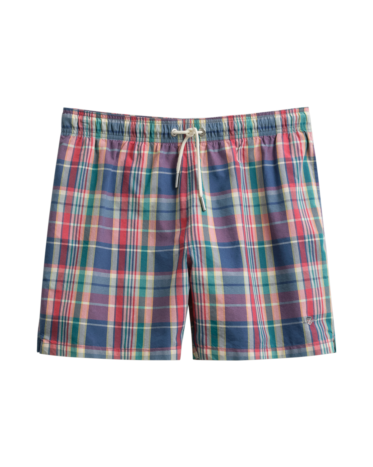 Madras Checked Swim Shorts