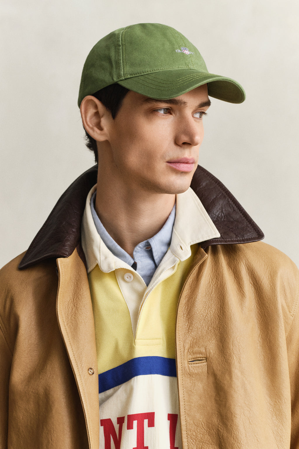HERB GREEN, Shield Cap BY GANT AU.