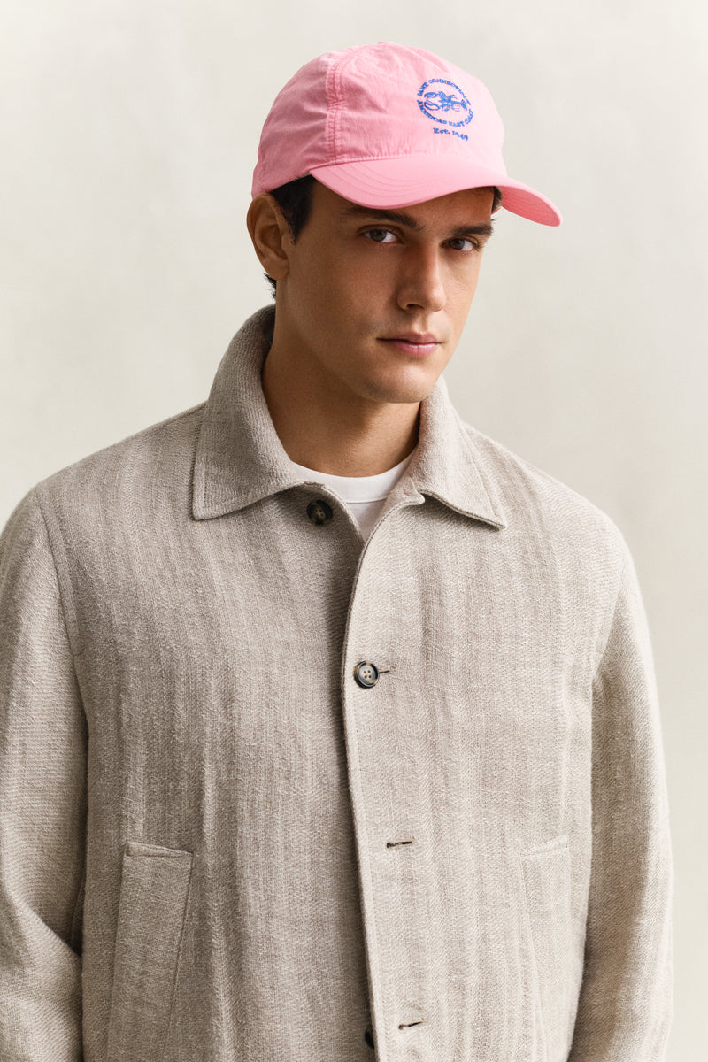 Washed Crinkled Cap
