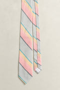 APRICOT PINK, STRIPED TIE, CLOSE-UP BY GANT AU.