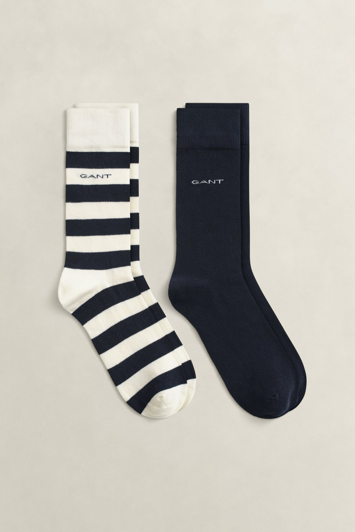 CREAM, 2-Pack Mixed Socks BY GANT AU.