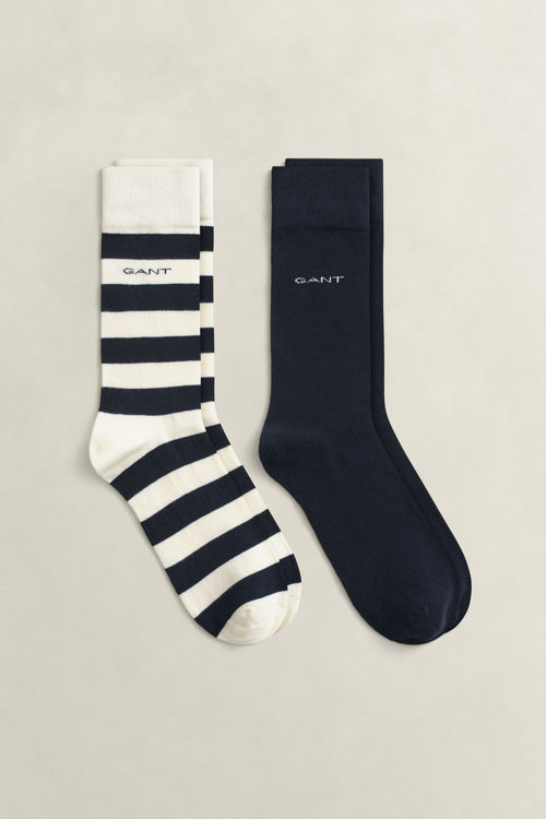 CREAM, 2-Pack Mixed Socks BY GANT AU.
