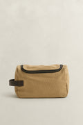 WARM KHAKI, MODERN PREMIUM WASHBAG BY GANT AU.