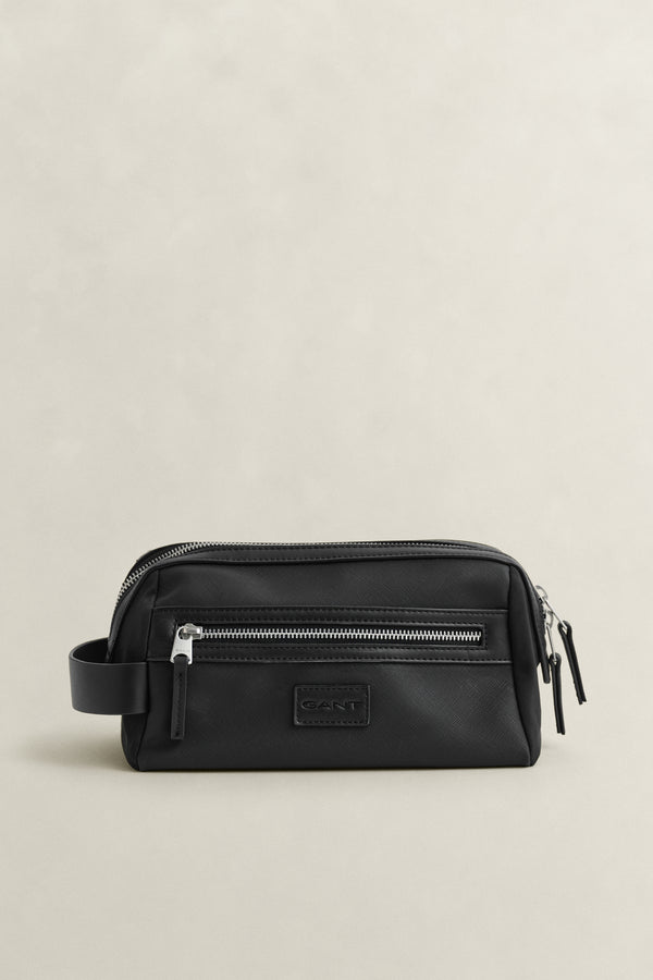 BLACK, SMART CASUAL WASHBAG BY GANT AU.