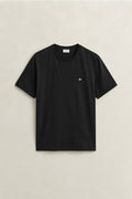 BLACK, Shield T-Shirt, FLAT-LAY BY GANT AU.