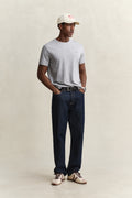GREY MELANGE, Shield T-Shirt BY GANT AU.