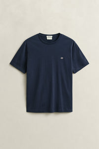 EVENING BLUE, Shield T-Shirt, FLAT-LAY BY GANT AU.