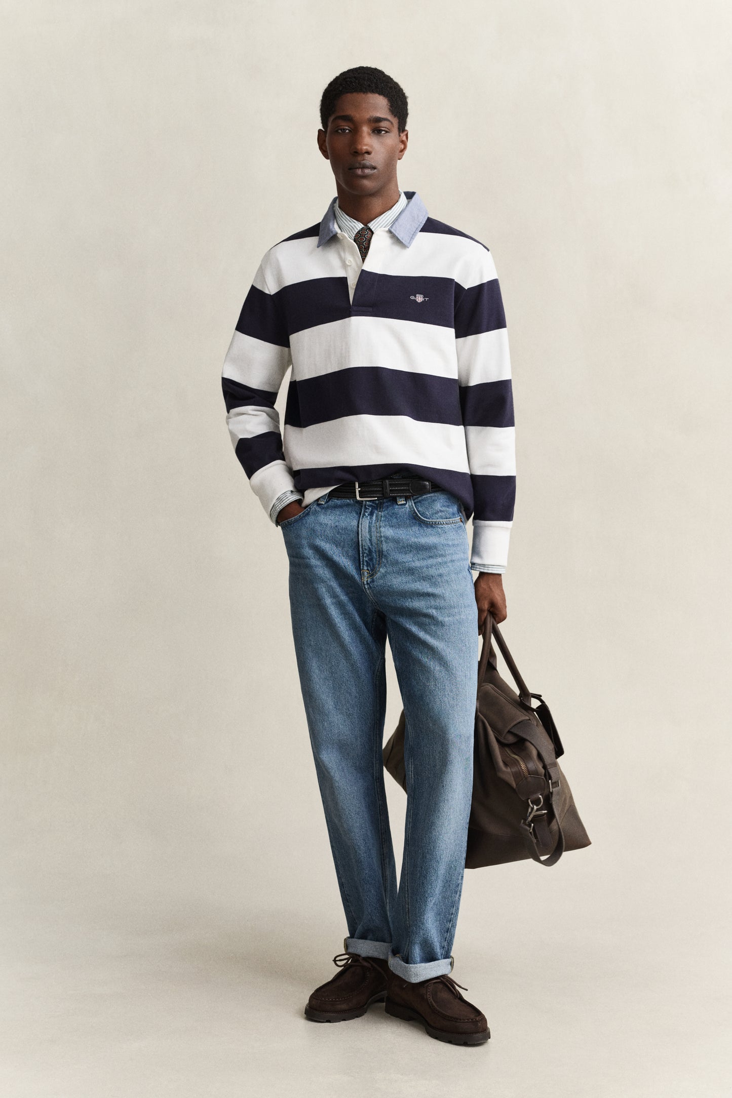 EGGSHELL, Classic Heavy Rugger BY GANT AU.