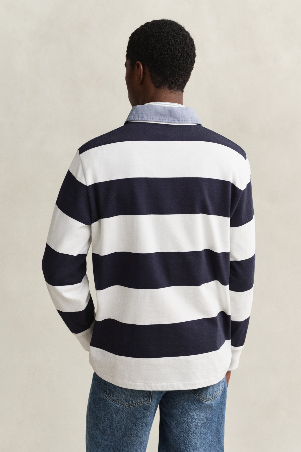 EGGSHELL, Classic Heavy Rugger, BACK-VIEW BY GANT AU.