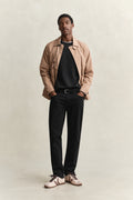 BLACK, REG SHIELD C-NECK SWEAT BY GANT AU.