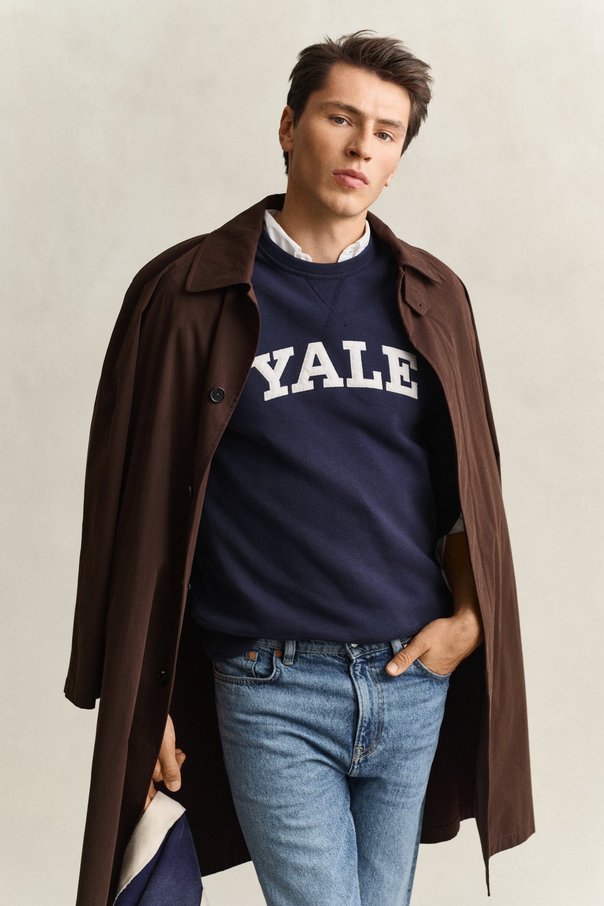 MARINE, YALE C-NECK BY GANT AU.