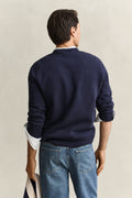 MARINE, YALE C-NECK, BACK-VIEW BY GANT AU.