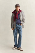 DK JEANSBLUE MELANGE, Classic Regular Polo Shirt BY GANT AU.