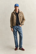 BLACK, Long Sleeve Polo Shirt BY GANT AU.