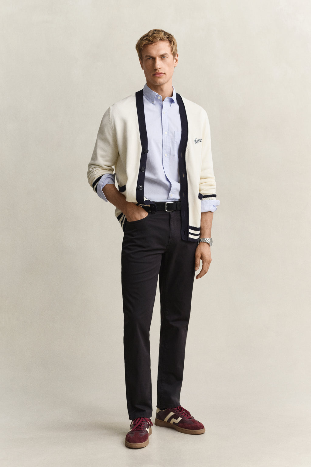 LIGHT BLUE, REG CLASSIC POPLIN SHIRT BY GANT AU.
