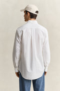 WHITE, REG CLASSIC OXFORD SHIRT, BACK-VIEW BY GANT AU.