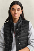 MODEL WEARING Light Down Vest