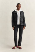 BLACK, Light Down Jacket BY GANT AU.
