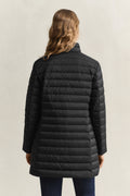 BLACK, LIGHT DOWN COAT, BACK-VIEW BY GANT AU.