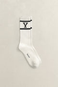 EGGSHELL, YALE SPORT SOCK BY GANT AU.