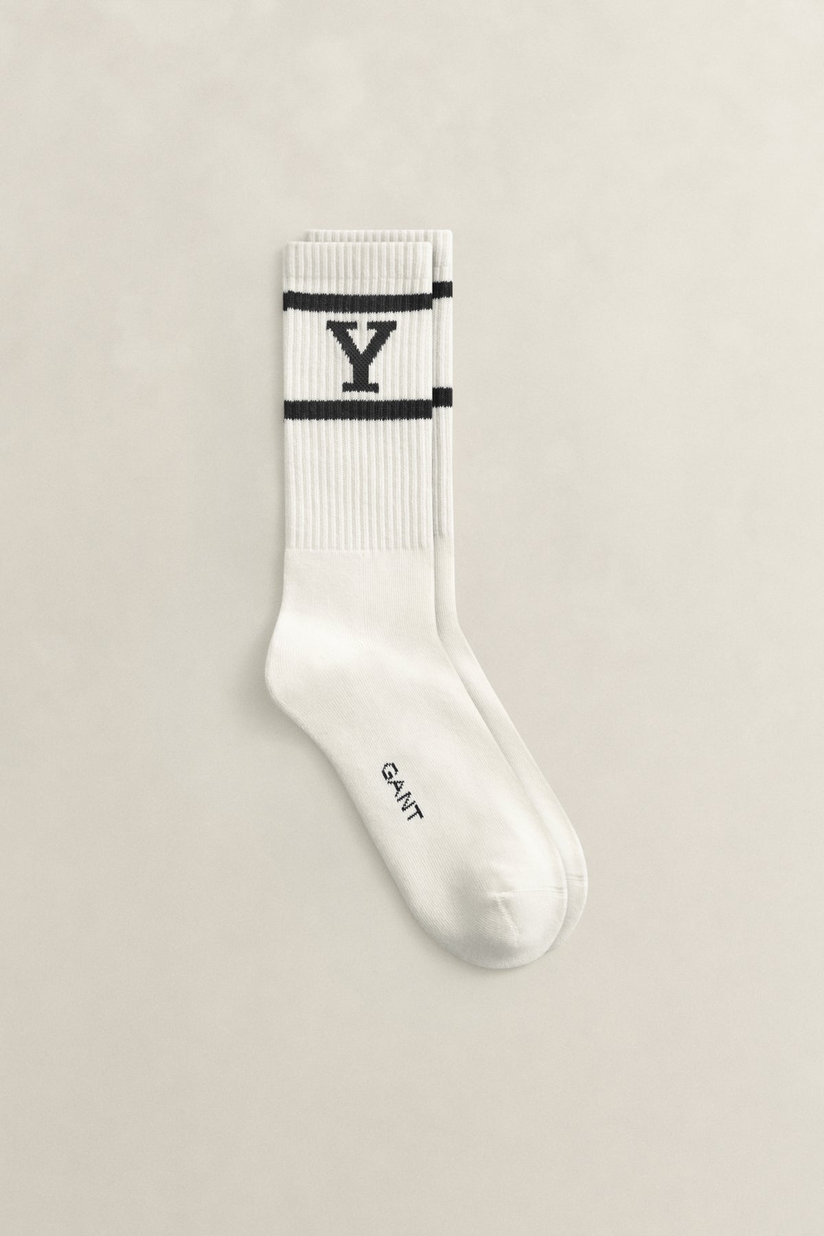 EGGSHELL, YALE SPORT SOCK BY GANT AU.