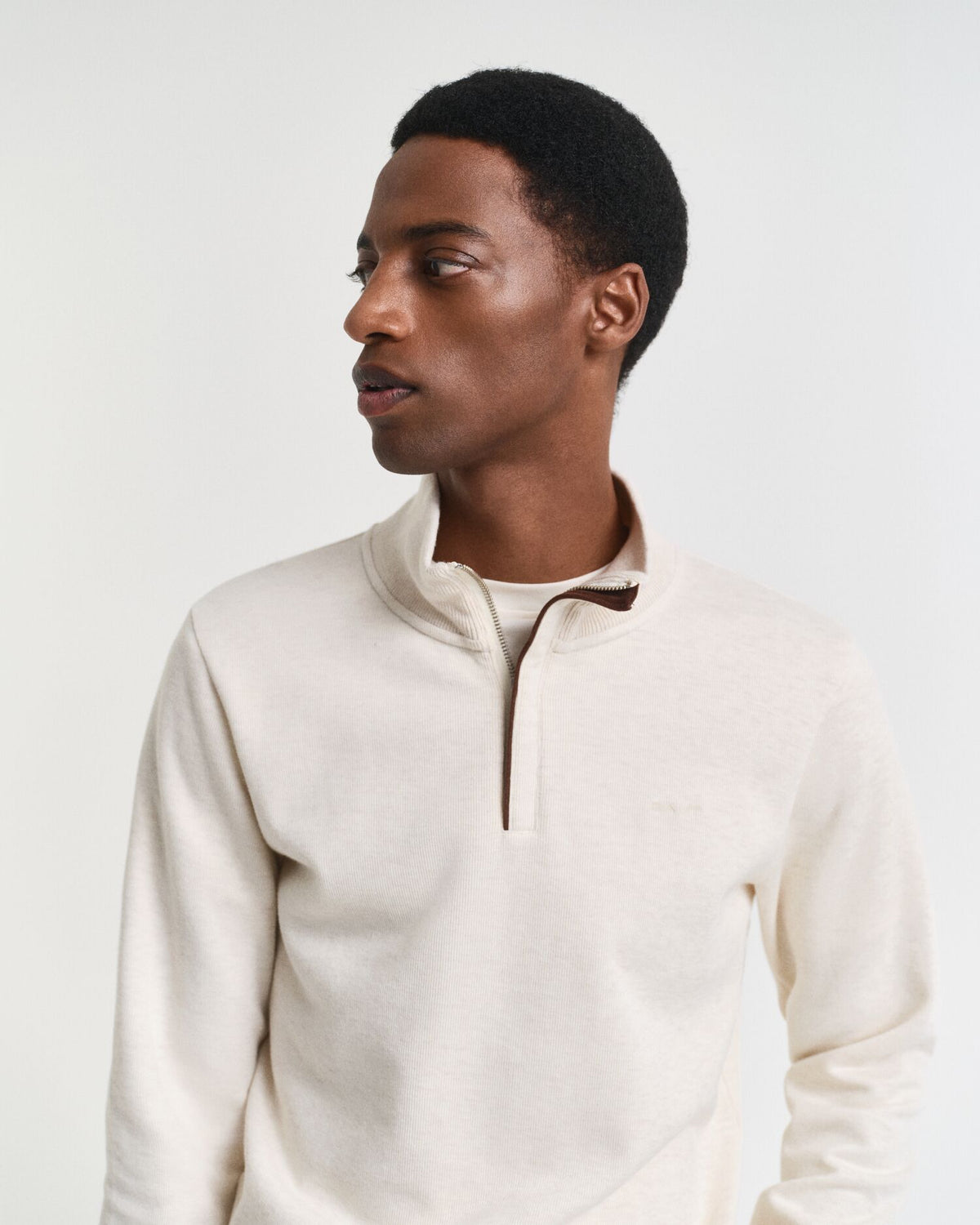 Sacker Rib Half-Zip Sweatshirt