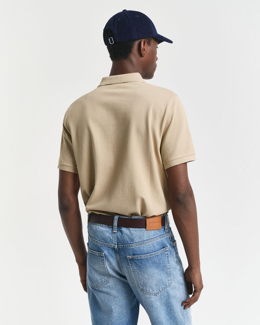 Regular Fit Shield Piqué Polo Shirt