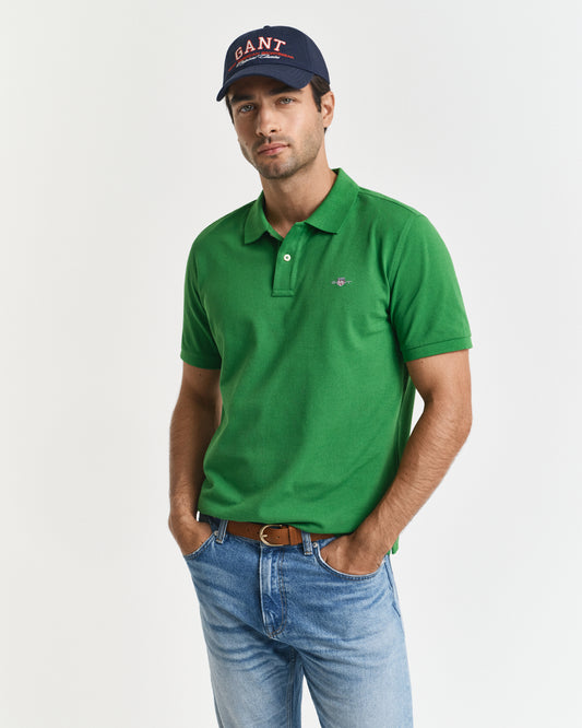 Regular Fit Shield Piqué Polo Shirt