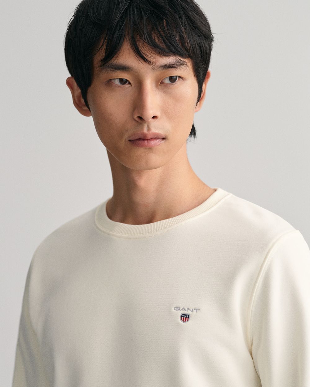 MODEL WEARING ORIGINAL C-NECK SWEAT