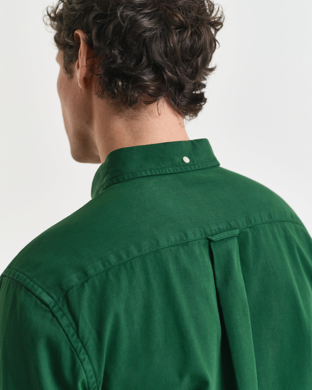 Regular Fit Garment-Dyed Twill Shirt