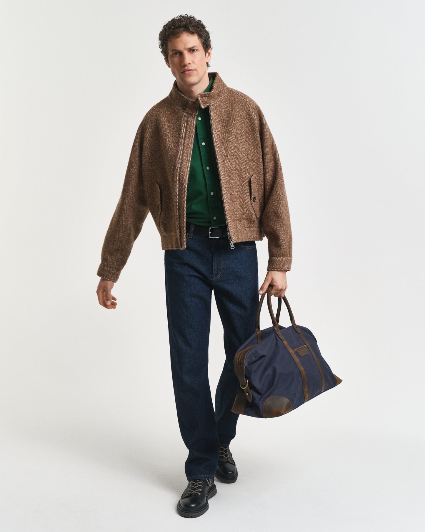 Regular Fit Garment-Dyed Twill Shirt