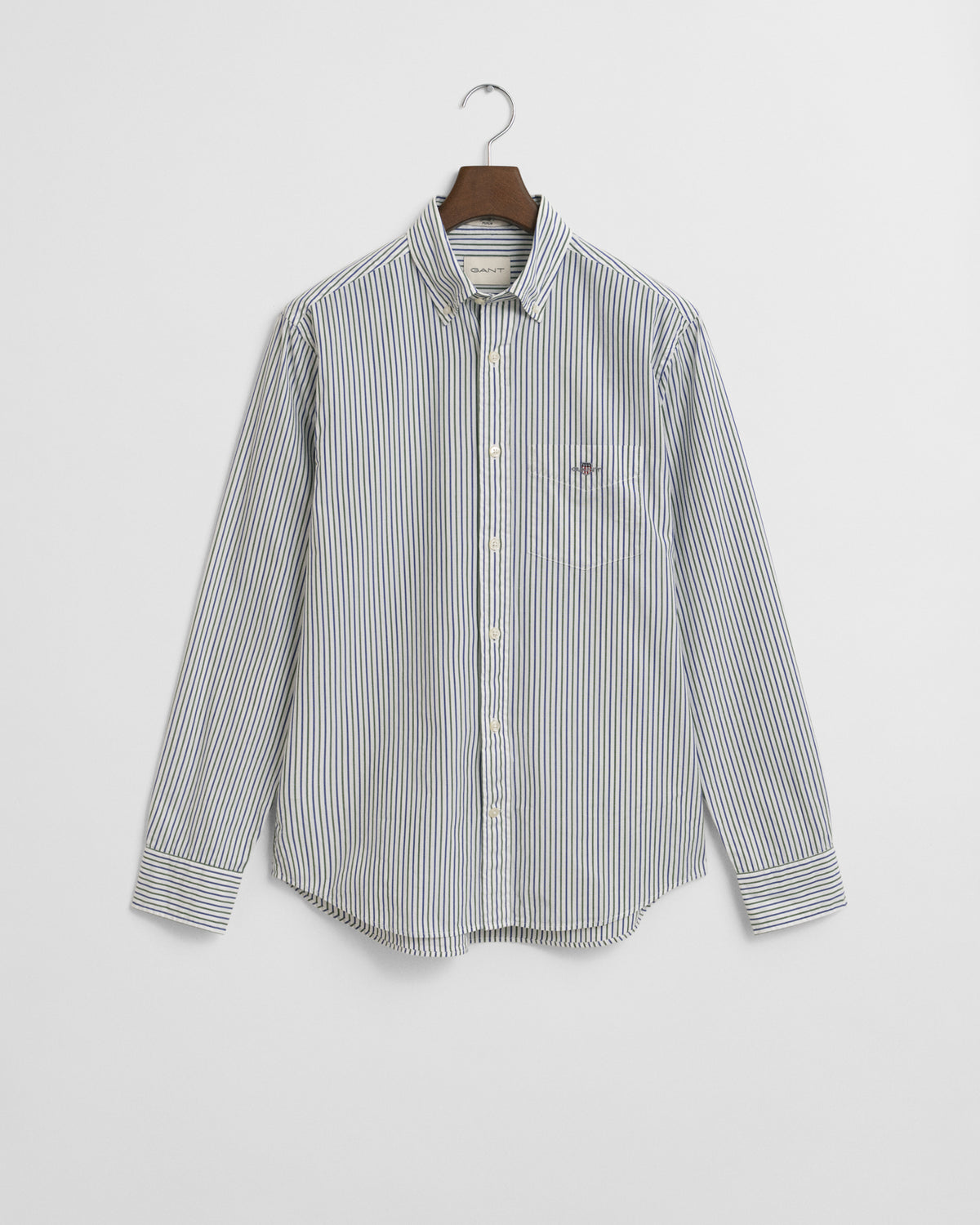 Regular Fit Striped Classic Poplin Shirt