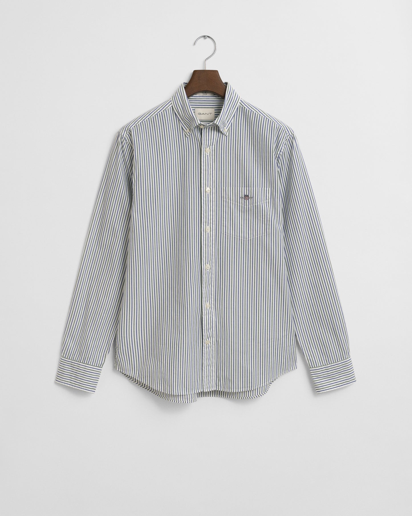 Regular Fit Striped Classic Poplin Shirt