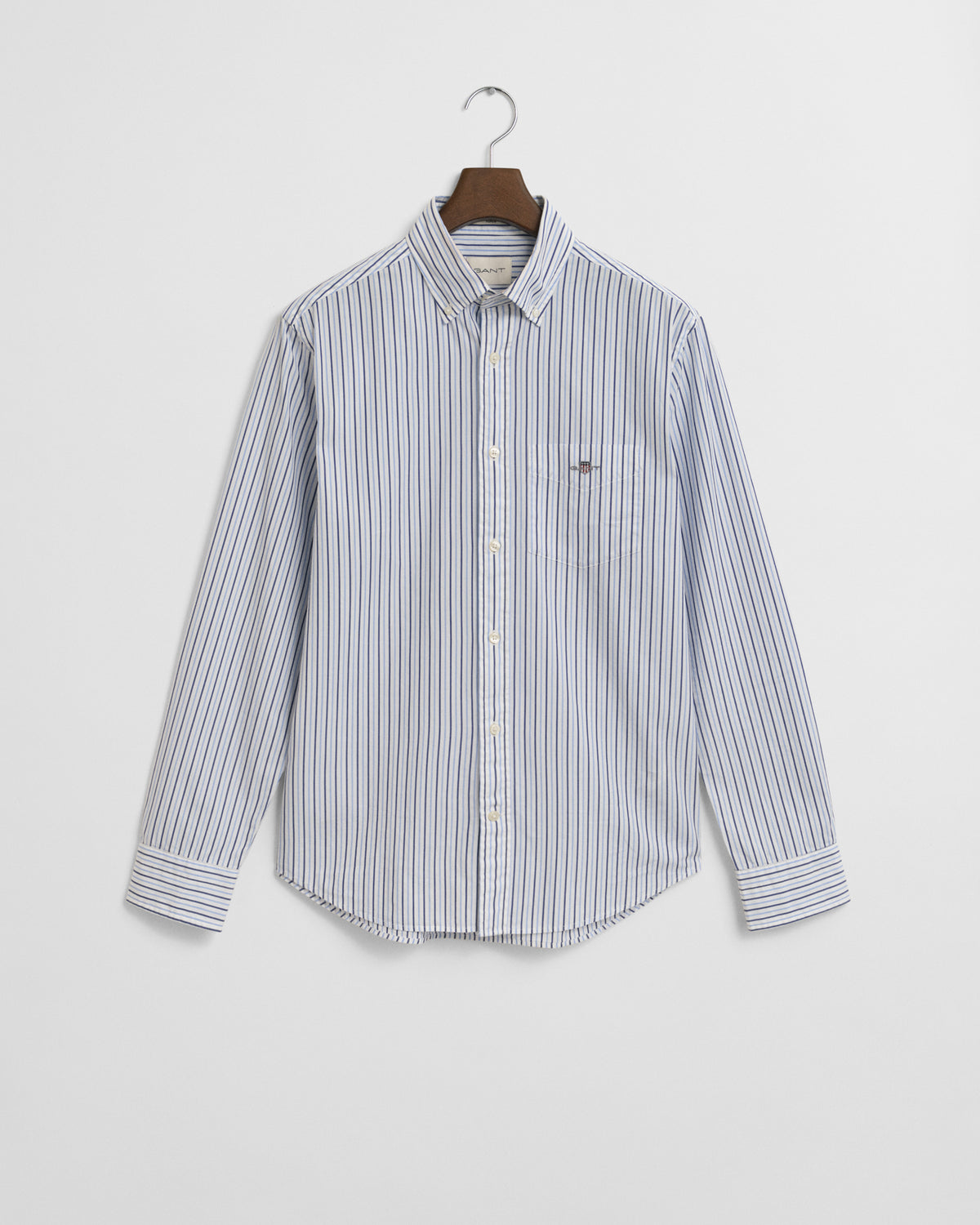Regular Fit Striped Classic Poplin Shirt