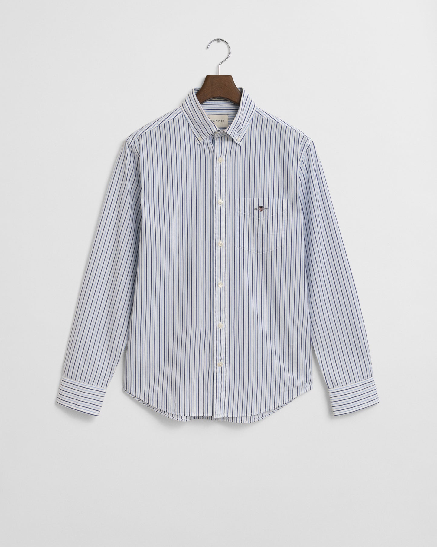 Regular Fit Striped Classic Poplin Shirt