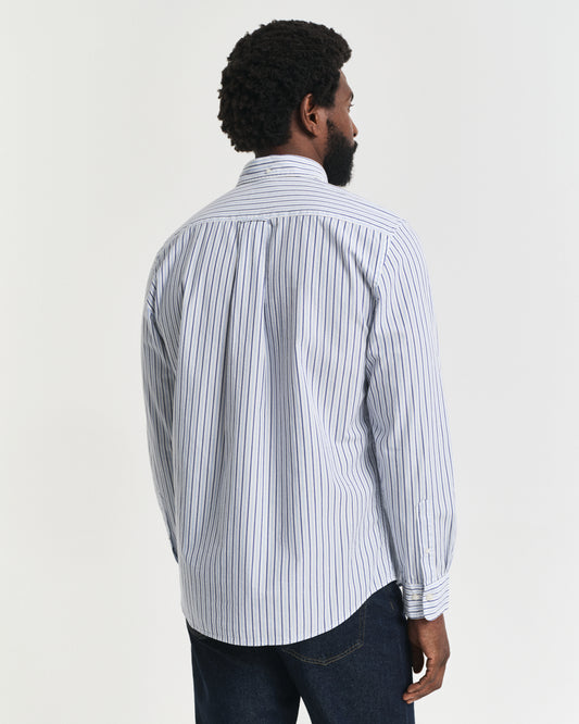 Regular Fit Striped Classic Poplin Shirt