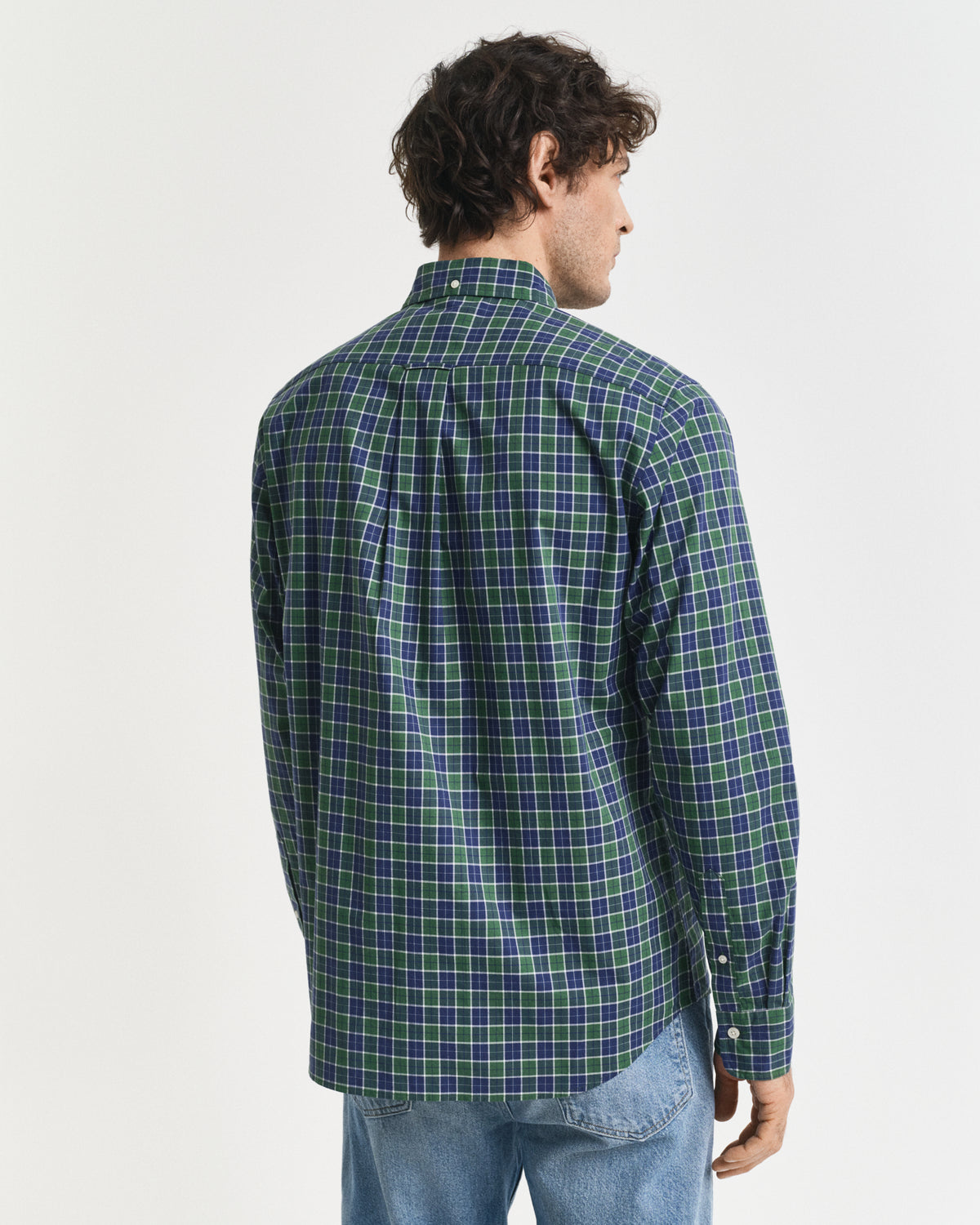 Regular Fit Checked Classic Poplin Shirt