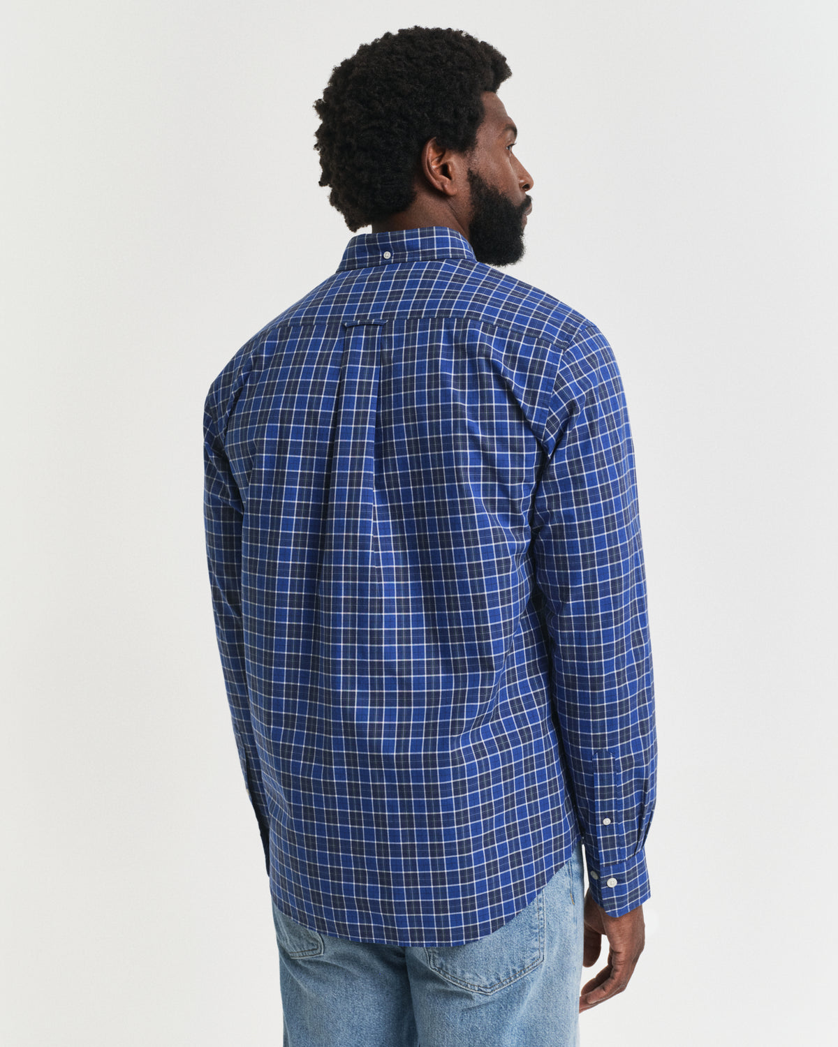 Regular Fit Checked Classic Poplin Shirt