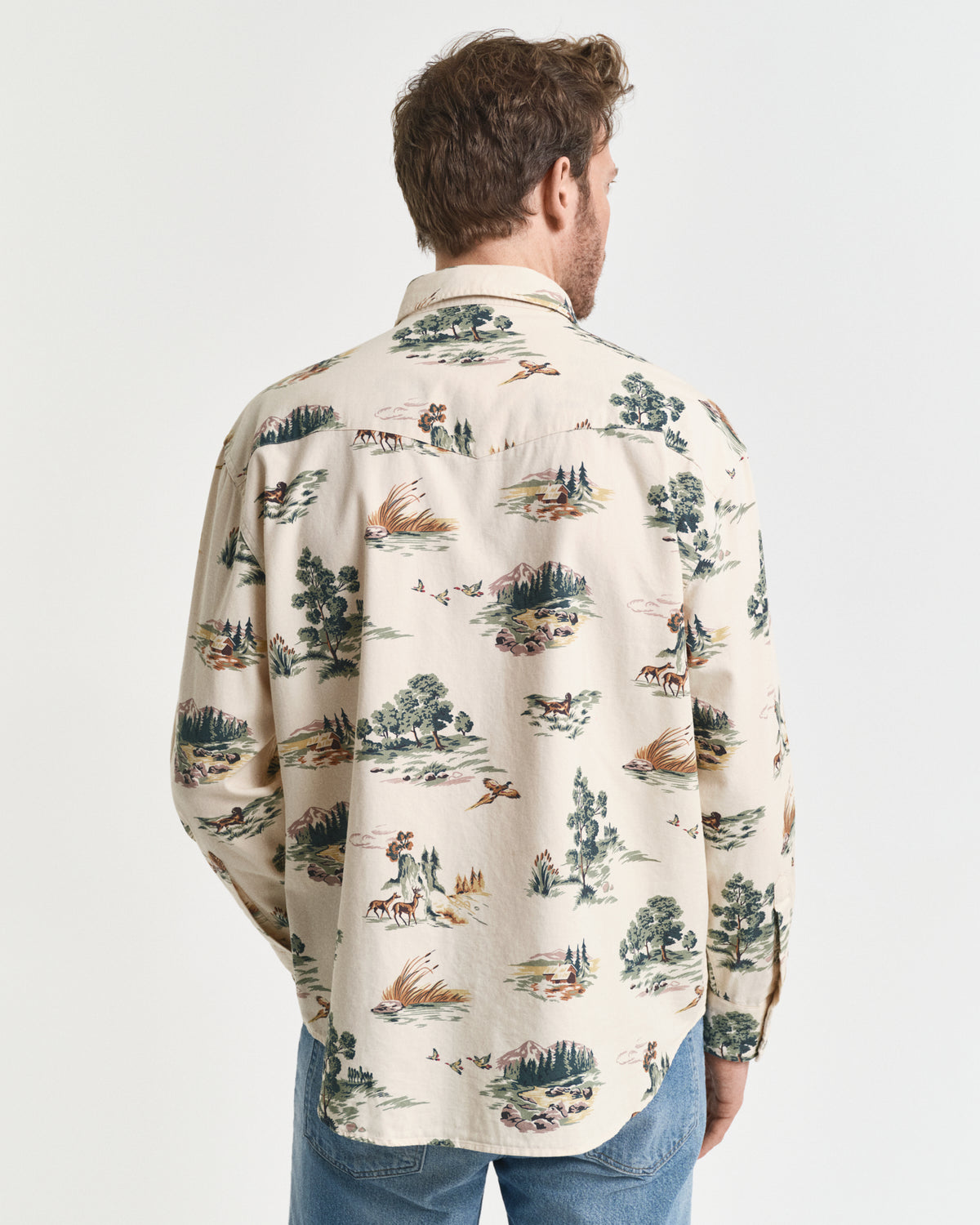 Relaxed Fit Printed Rodeo Shirt