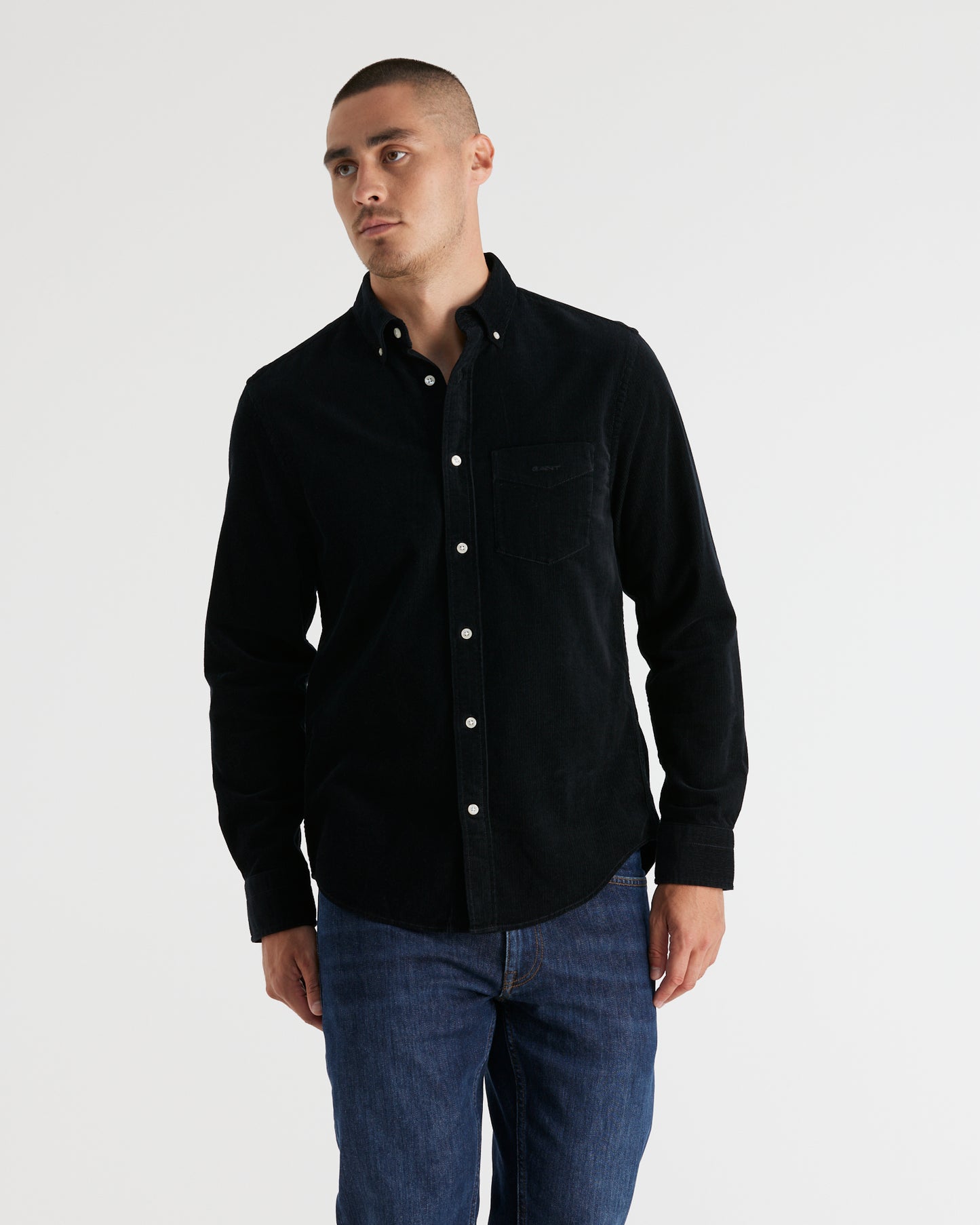 Regular Fit Corduroy Shirt