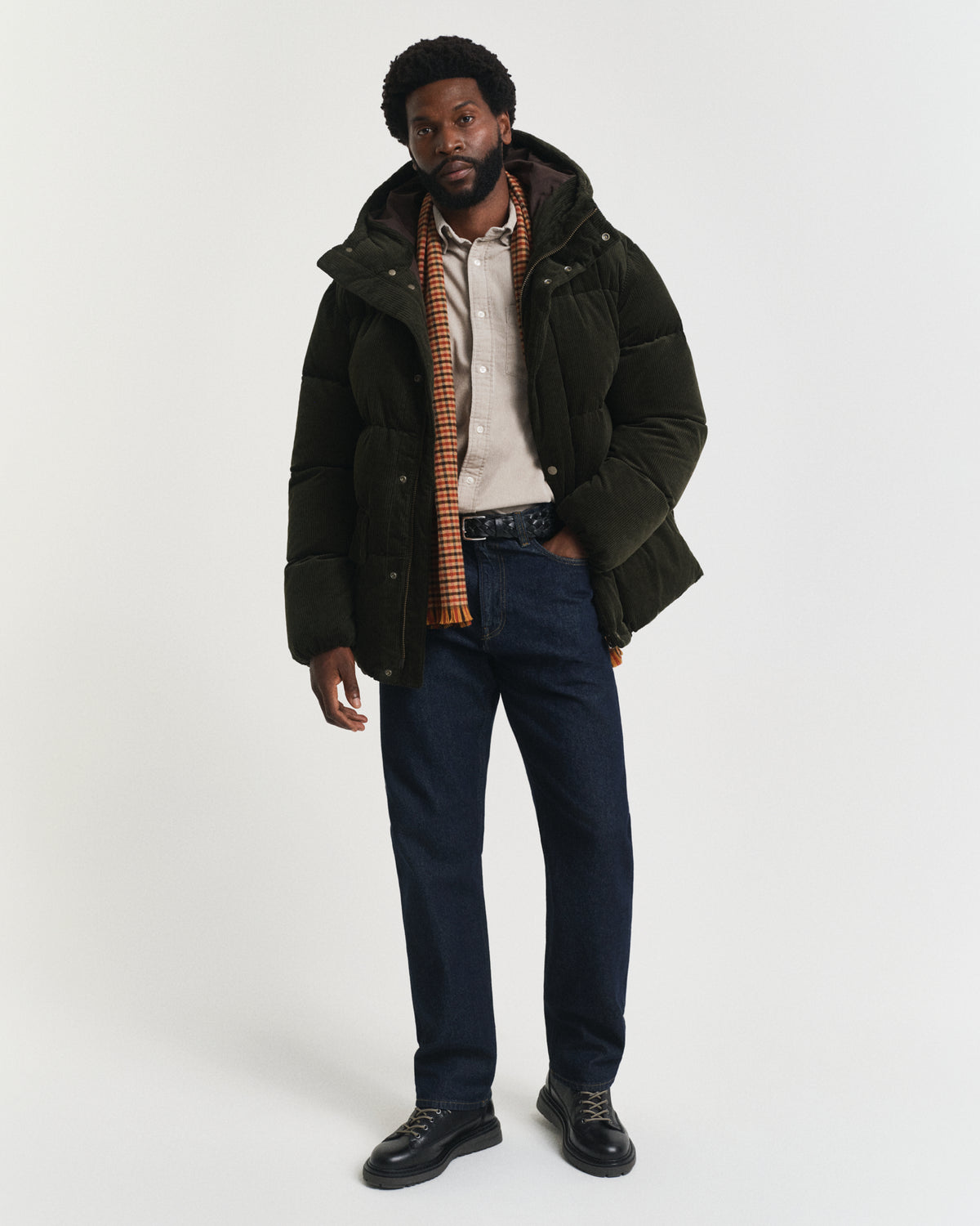 Regular Fit Corduroy Shirt