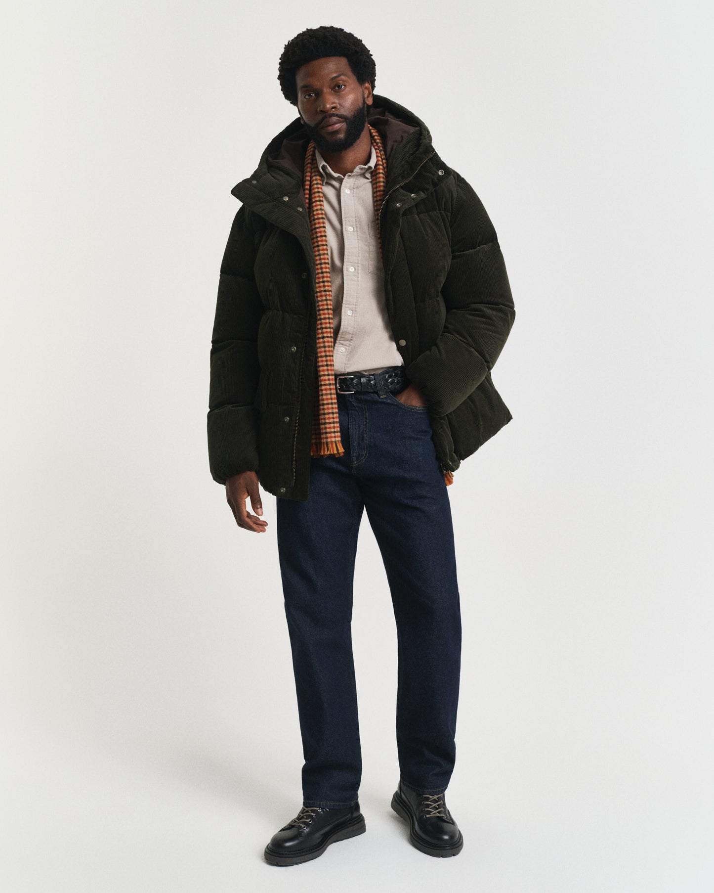 Regular Fit Corduroy Shirt