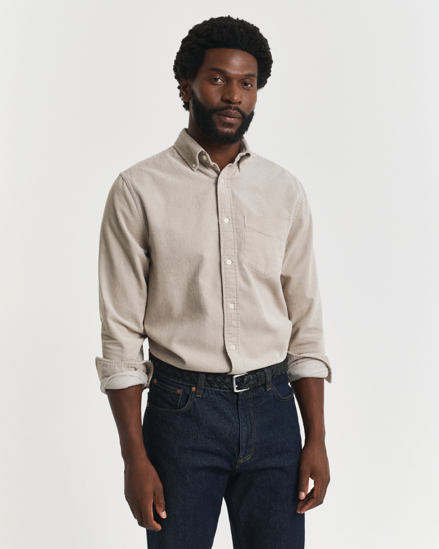 Regular Fit Corduroy Shirt