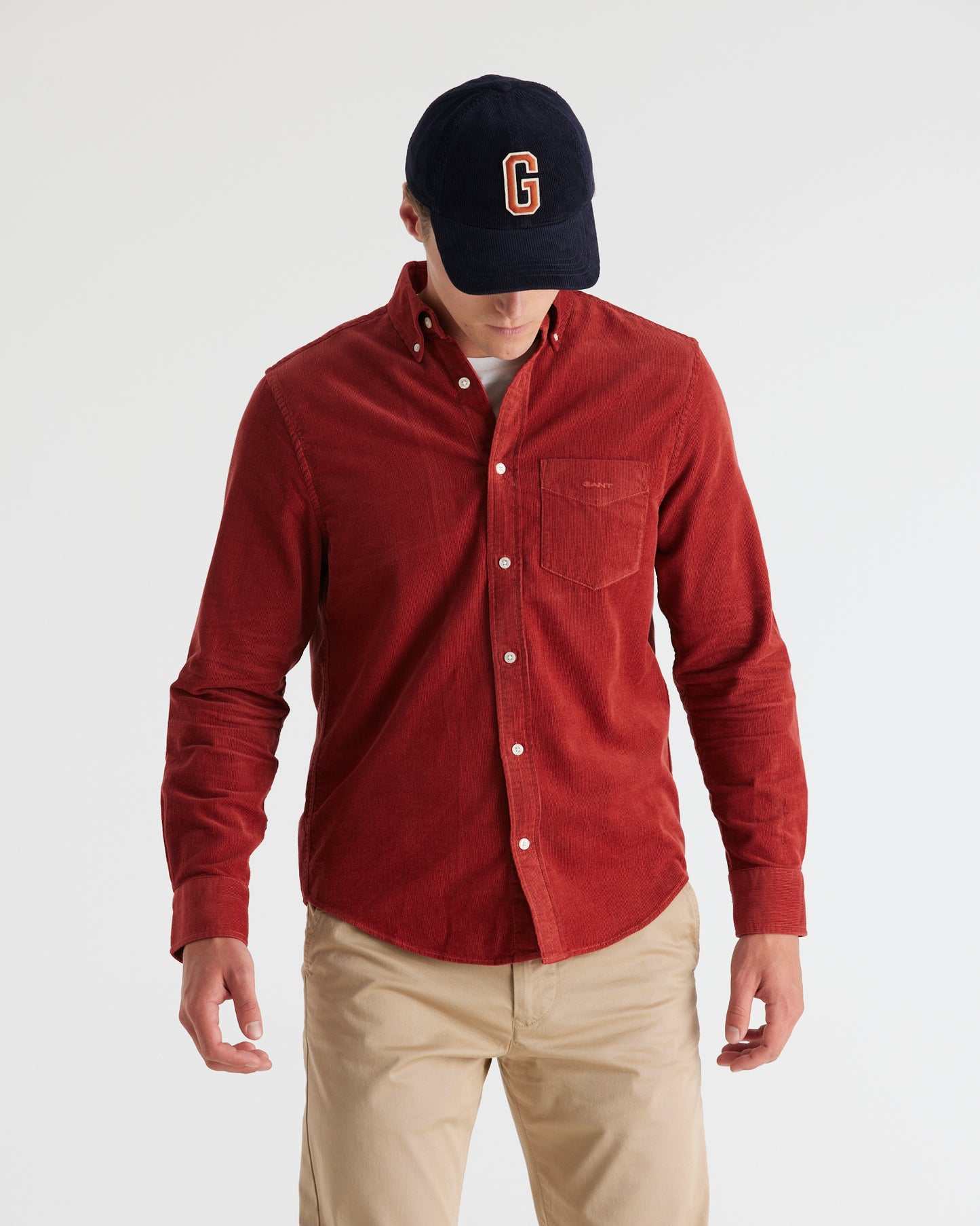 Regular Fit Corduroy Shirt