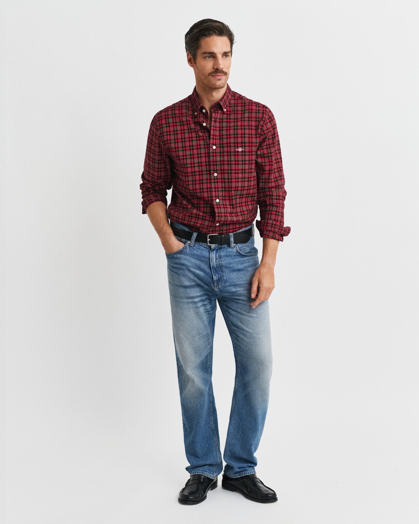 Regular Fit Classic Checked Poplin Shirt