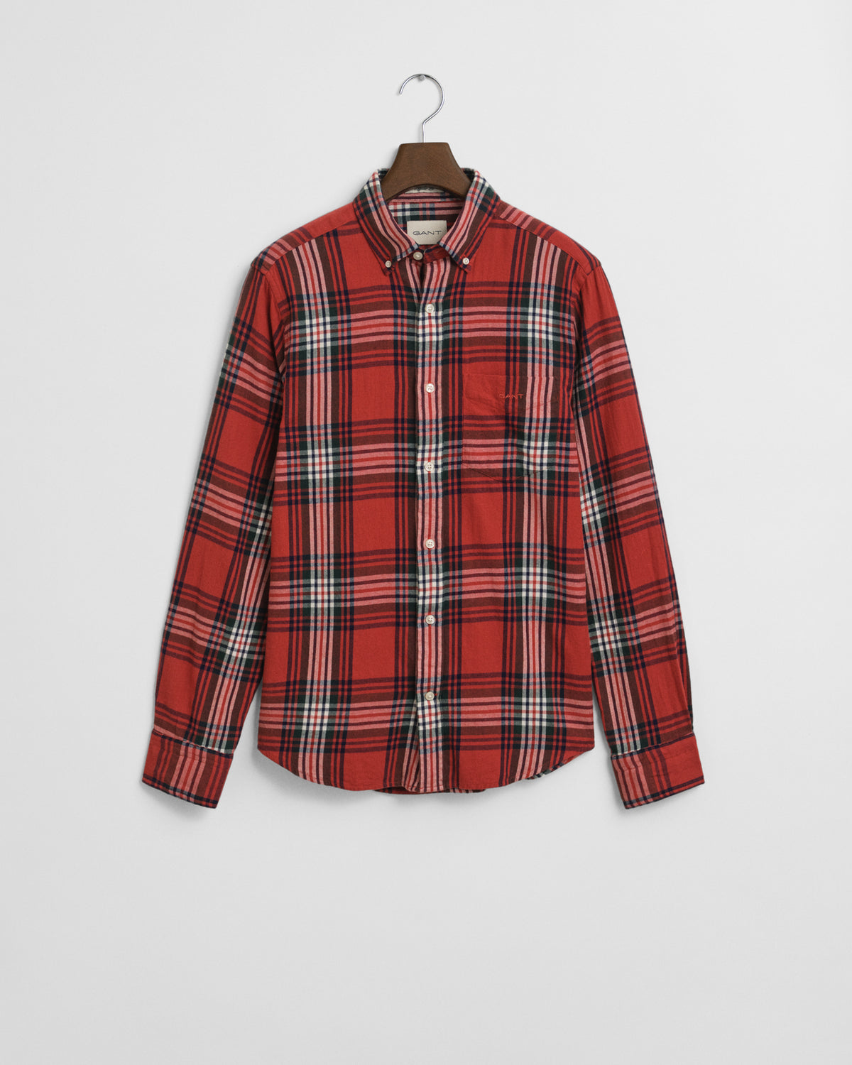 Regular Fit Windblown Flannel Check Shirt