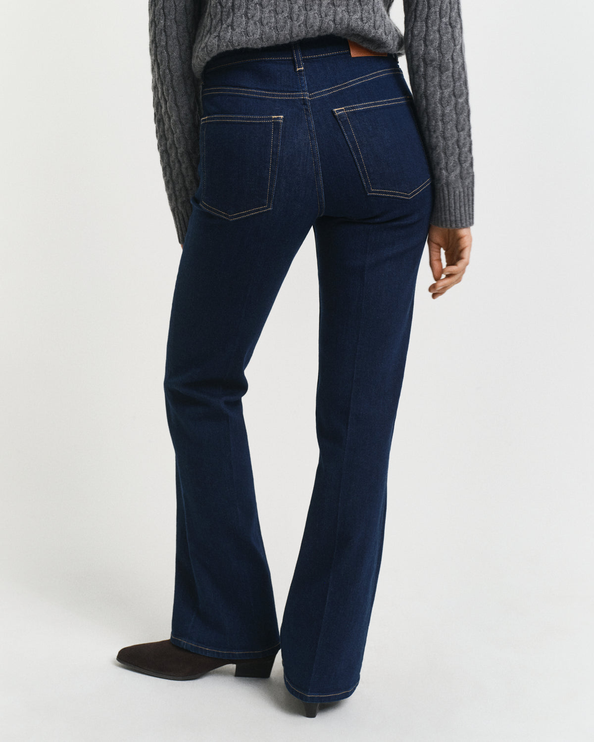 Slim Fit Flared Jeans