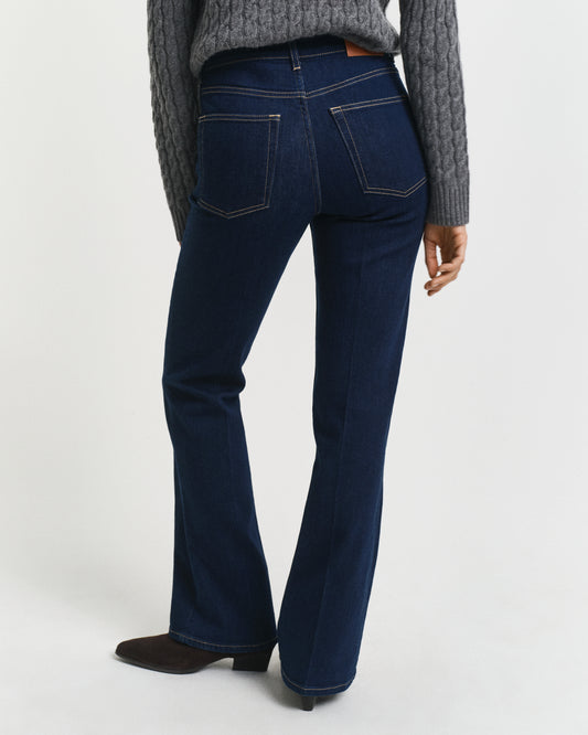 Slim Fit Flared Jeans